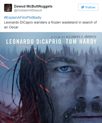 "Leonardo Di Caprio vaga per una terra ghiacciata alla ricerca di un Oscar"