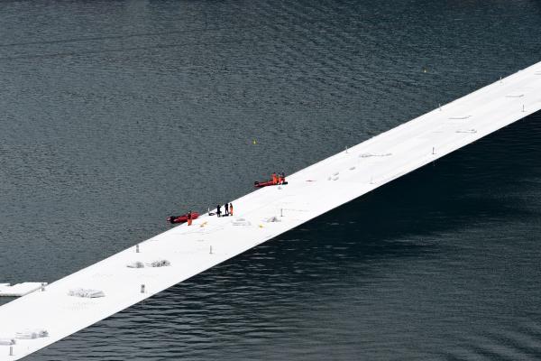 The Floating Piers: la passerella sul lago d'Iseo