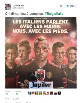Mai parlare prima cari belgi!