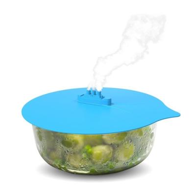 Un coperchio a forma di piroscafo per i contenitori da microonde