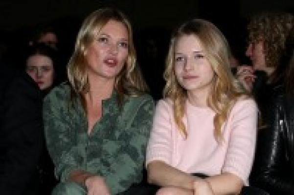 Lottie e Kate Moss