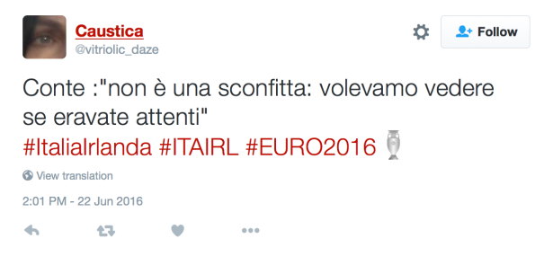 Sempre attenti, mi raccomando...