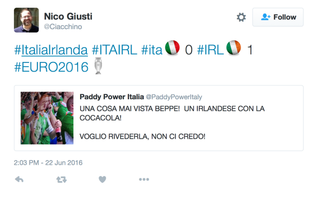 Non solo birra sugli spalti, agghiaggiande!
