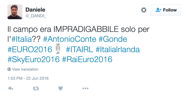 L'importante è avere la scusa sempre pronta