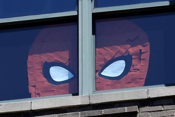 Non poteva mancare Spiderman!