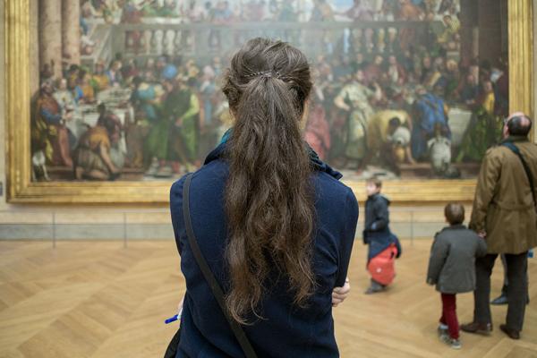 La sala della Monna Lisa