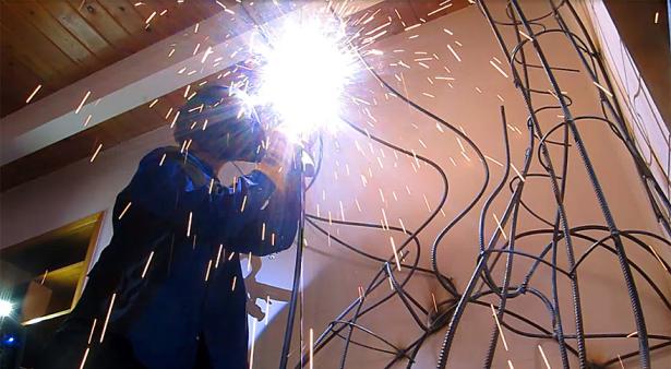 Le fasi della lavorazione con il saldatore