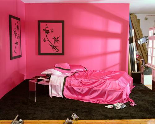 Una "normalissima" stanza da letto rosa