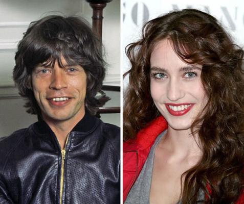 Mick Jagger ed Elizabeth