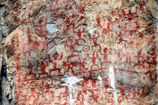 Paesaggio culturale dell'arte rupestre di Zuojiang Huashan, Cina 