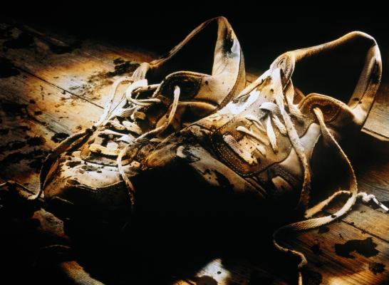 Le scarpe sono sporche