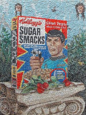 Spock di Star Trek come icona dei cereali