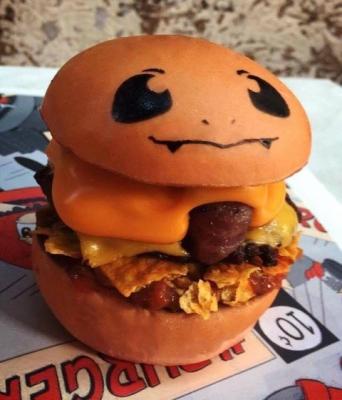 Hamburger Charmander