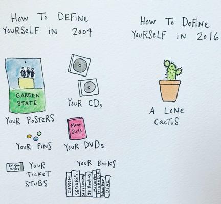 Le cose che ti definivano nel 2004 e nel 2016