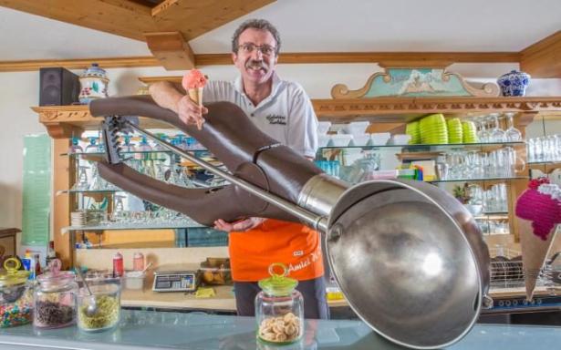 Il porzionatore di gelato
