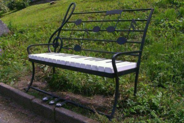 Panchina pianoforte