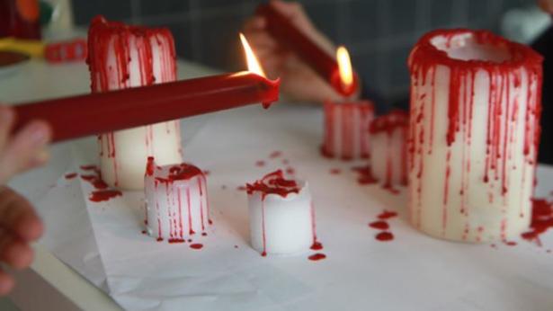 Candele insanguinate