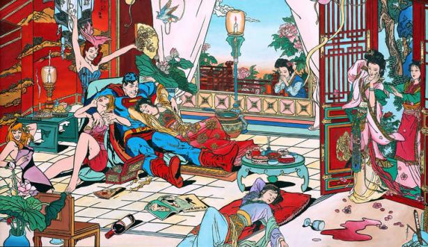 Superman e le fanciulle orientali