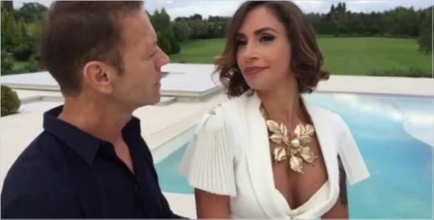 Malena Mastromarino con Rocco Siffredi