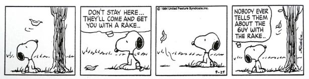 Il mutismo di Snoopy