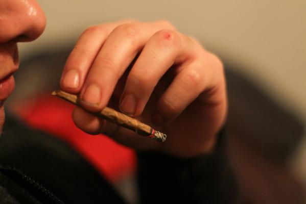 Uno spinello in bell'evidenza