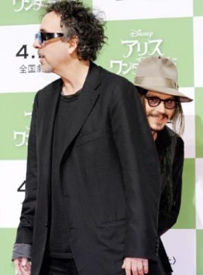 Johnny Depp fa il mattacchione