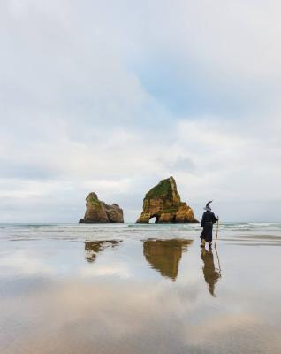 5. Gandalf in spiaggia 