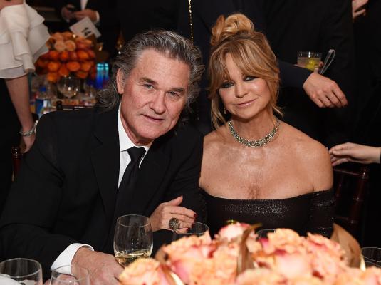 6. Goldie Hawn e Kurt Russell