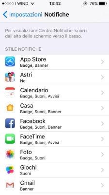 7. Notifiche