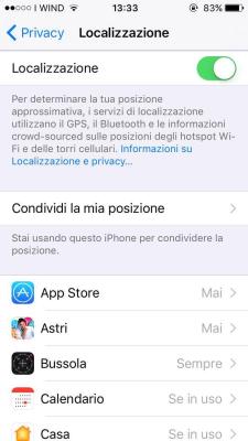 3. Servizi di localizzazione