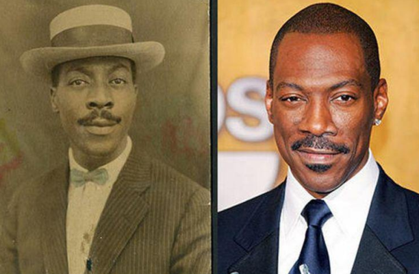 7) Eddie Murphy e il suo sosia retrò, la somiglianza è sbalorditiva