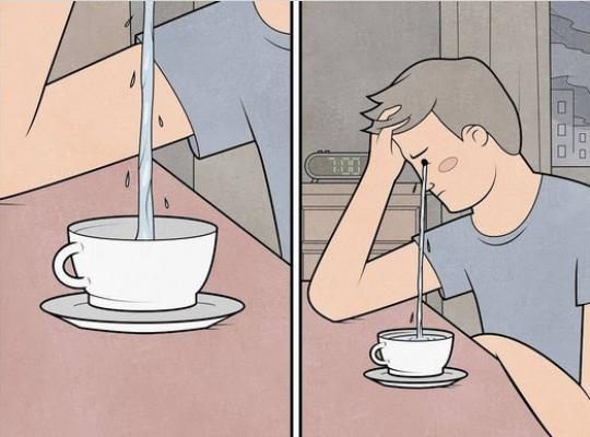 5. Svegliarsi la mattina alle 7 sono lacrime!