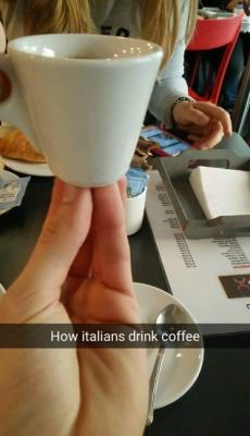 4. Come beviamo il caffè