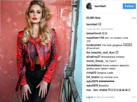 La Refaeli ha avuto una lunga storia d'amore con Leonardo Di Caprio, da cui si è separata nel 2011