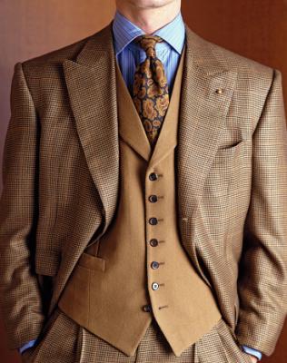 Urina come sbiancante per il tweed scozzese