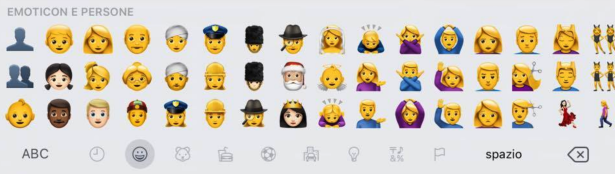 2) Uomo e donna sono alla pari, almeno in WhatsApp