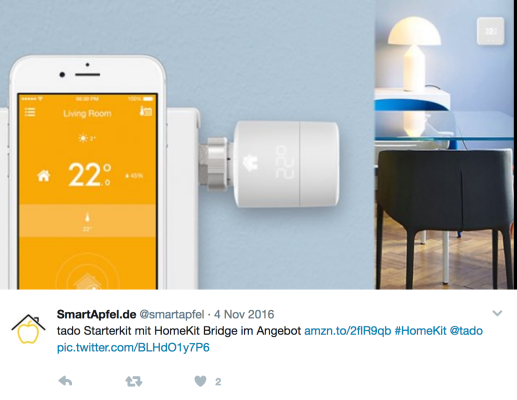 Tado Homekit: il controllo della casa in un click