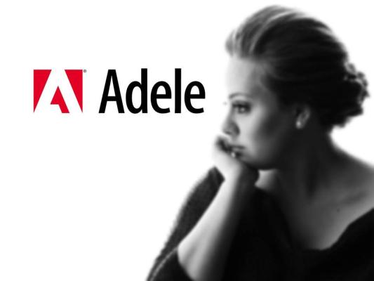 6. Adele ft. Adobe 