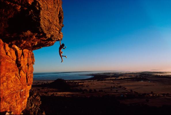 Free climbing