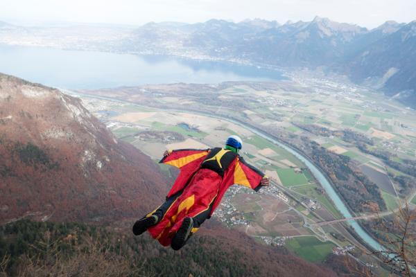 Base jumping