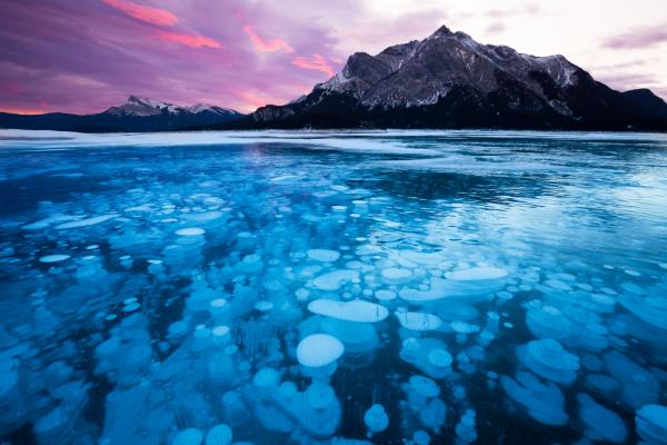 6. Lago Abraham, Alberta (Canada)