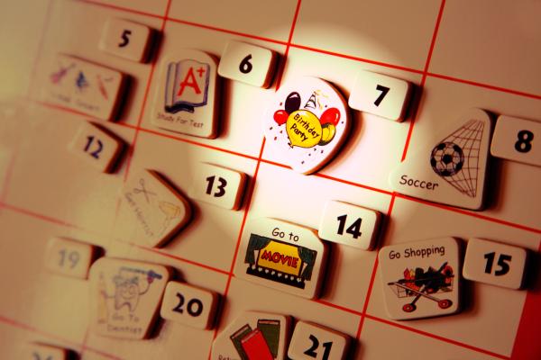 2. Scegliere i compleanni di amici e parenti