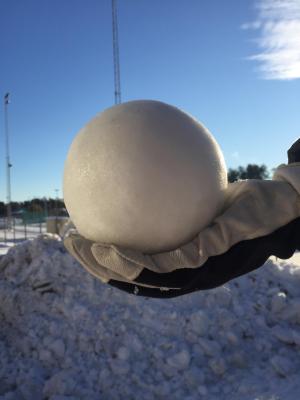 8. Palla di neve perfetta