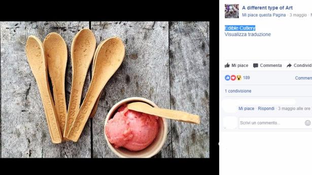 1. Cucchiai commestibili