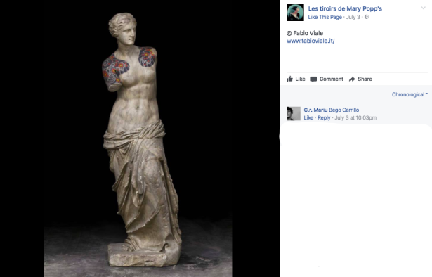2. Se i tatuaggi davanti sono discreti... 