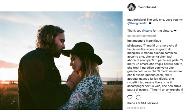 4. L'amore "social" di Maud Chalard e Théo Gosselin