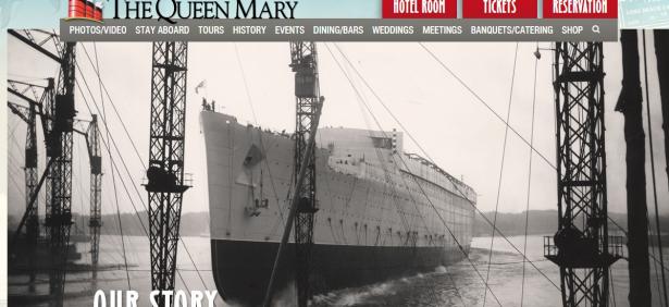  Queen Mary, in California, negli Stati Uniti