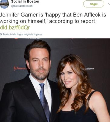 2. Jennifer Garner e Ben Affleck