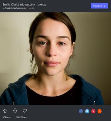 3. Emilia Clarke 