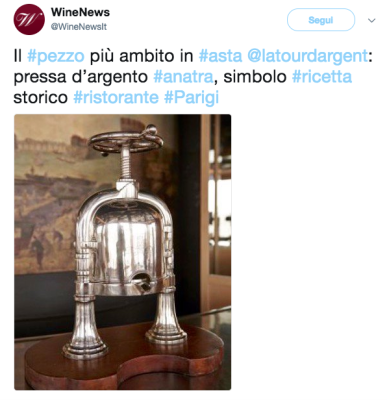 6. Pressa per anatra 